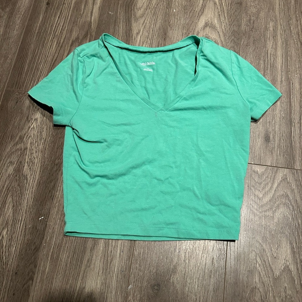 wild fable teal tshirt size medium